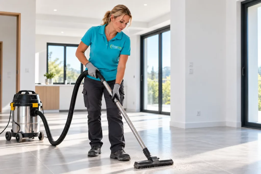 Nettoyage après construction à Saverne par HYGIEThik